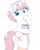 Size: 1638x2048 | Tagged: safe, artist:leo19969525, nurse redheart, earth pony, pony, g4, bipedal, blushing, clipboard, cute, eye clipping through hair, eyebrows, eyebrows visible through hair, female, hat, heartabetes, hoof over mouth, mare, nurse hat, simple background, solo, white background