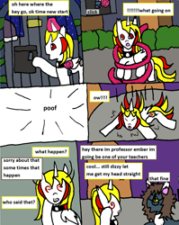 Size: 1315x1654 | Tagged: safe, artist:ask-luciavampire, oc, pony, undead, vampire, vampony, werewolf, comic, tumblr