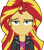 Size: 2201x2520 | Tagged: safe, edit, edited screencap, editor:homersimpson1983, screencap, sunset shimmer, human, equestria girls, g4, background removed, breasts, bust, clothes, eyebrows, female, hair, high res, leather jacket, not a vector, raised eyebrow, simple background, solo, teenager, top, transparent background, unamused