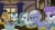 Size: 720x391 | Tagged: safe, screencap, cloudy quartz, igneous rock pie, limestone pie, marble pie, maud pie, earth pony, pony, g4, hearthbreakers, my little pony: friendship is magic, dinner, evil smile, food, grin, pie family, rock, rock soup, smiling, soup, unamused