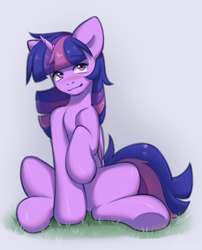 Size: 1357x1680 | Tagged: safe, artist:ggashhhhissh, twilight sparkle, alicorn, pony, g4, cute, female, simple background, sketch, smiling, solo, twilight sparkle (alicorn)