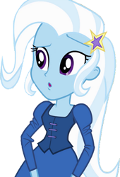 Size: 749x1100 | Tagged: safe, edit, edited screencap, editor:homersimpson1983, editor:mrtoonlover83, screencap, trixie, human, equestria girls, g4, background removed, female, not a vector, simple background, solo, transparent background