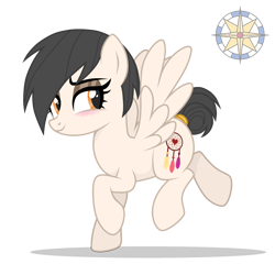 Size: 2500x2500 | Tagged: safe, artist:r4hucksake, oc, oc:dreamcatcher, pegasus, pony, g4, female, high res, mare, simple background, solo, transparent background