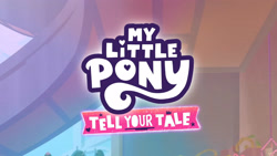 Size: 3072x1727 | Tagged: safe, screencap, equestria's got talent, g5, my little pony: tell your tale, spoiler:g5, spoiler:my little pony: tell your tale, spoiler:tyts01e69, crystal brighthouse, my little pony logo, no pony