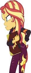 Size: 1064x2520 | Tagged: safe, edit, edited screencap, editor:mrtoonlover83, screencap, sunset shimmer, human, equestria girls, g4, background removed, female, not a vector, simple background, solo, transparent background