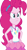 Size: 1357x2520 | Tagged: safe, edit, edited screencap, editor:mrtoonlover83, screencap, pinkie pie, human, equestria girls, equestria girls specials, g4, my little pony equestria girls: better together, my little pony equestria girls: rollercoaster of friendship, angry, background removed, breasts, bust, clothes, female, frown, glare, hair, hairpin, hand on hip, not a vector, simple background, skirt, sleeveless, solo, tank top, teenager, transparent background, unhappy