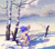 Size: 3906x3466 | Tagged: safe, artist:koviry, pony, commission, high res, skis, snow, snowfall, solo, tree, winter, your character here