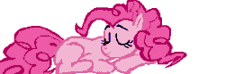 Size: 600x200 | Tagged: safe, artist:syx, pinkie pie, earth pony, pony, g4, animated, eyes closed, female, gif, loop, lying down, mare, missing cutie mark, onomatopoeia, pixel art, prone, simple background, sleeping, sleepy, solo, sound effects, white background, zzz