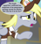 Size: 675x720 | Tagged: safe, edit, edited screencap, editor:korora, screencap, derpy hooves, g4, my little pony: friendship is magic, the point of no return, crate, cropped, hat, implied attempted murder, implied rarity, mailmare hat, mailmare uniform, speech, speech bubble, talking, this end up