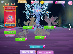 Size: 2048x1536 | Tagged: safe, gameloft, applejack, fluttershy, rainbow dash, rarity, twilight sparkle, alicorn, earth pony, pegasus, pony, g4, my little pony: magic princess, official, applejack's hat, bow, coin, collection, costs real money, cowboy hat, english, female, gem, hair bow, hat, horn, mare, mobile game, numbers, rainbow power, rainbow power-ified, spread wings, tail, tail bow, text, timer, twilight sparkle (alicorn), wings