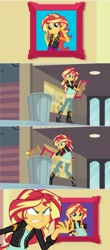 Size: 1205x2728 | Tagged: safe, edit, screencap, sunset shimmer, equestria girls, g4, my little pony equestria girls: friendship games, my little pony equestria girls: rainbow rocks, my past is not today, angry, gritted teeth, looking at you, peace sign, rage, rageset shimmer, teeth