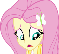 Size: 2750x2520 | Tagged: safe, edit, edited screencap, editor:homersimpson1983, screencap, fluttershy, human, equestria girls, g4, my little pony equestria girls, background removed, female, high res, not a vector, simple background, solo, transparent background
