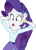 Size: 1795x2520 | Tagged: safe, edit, edited screencap, editor:mrtoonlover83, screencap, rarity, human, equestria girls, g4, background removed, belt, blouse, bracelet, breasts, bust, clothes, confused, female, hair, hairpin, hand on face, hand on head, jewelry, makeup, not a vector, open mouth, shocked, simple background, skirt, solo, teenager, transparent background