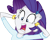 Size: 3151x2520 | Tagged: safe, edit, edited screencap, editor:mrtoonlover83, screencap, rarity, human, equestria girls, g4, background removed, blouse, bracelet, breasts, bust, clothes, female, gasp, hair, hairpin, hand on face, hand on head, high res, jewelry, not a vector, open mouth, shocked, simple background, solo, teenager, teeth, transparent background