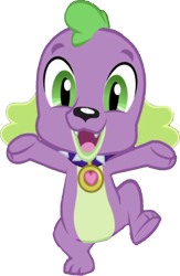 Size: 1646x2520 | Tagged: safe, edit, edited screencap, editor:homersimpson1983, screencap, spike, spike the regular dog, dog, equestria girls, g4, background removed, male, not a vector, simple background, solo, transparent background