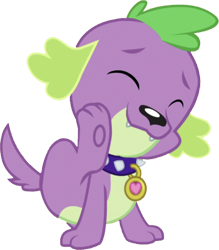 Size: 2204x2520 | Tagged: safe, edit, edited screencap, editor:homersimpson1983, screencap, spike, spike the regular dog, dog, equestria girls, g4, background removed, collar, high res, male, not a vector, simple background, solo, transparent background