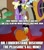 Size: 500x562 | Tagged: safe, edit, edited screencap, screencap, discord, bird, draconequus, parrot, discordant harmony, g4, my little pony: friendship is magic, aladdin, caption, crossover, disney, iago, image macro, imgflip, text