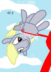 Size: 1260x1784 | Tagged: safe, artist:styrbo, derpy hooves, pegasus, pony, g4, stupid sexy derpy