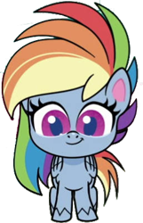 Size: 257x399 | Tagged: safe, edit, edited screencap, editor:pascalmulokozi2, screencap, rainbow dash, pegasus, pony, disappearing act, g4.5, my little pony: pony life, background removed, cute, dashabetes, female, looking at you, mare, not a vector, simple background, solo, transparent background