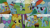 Size: 2000x1125 | Tagged: safe, edit, edited screencap, editor:quoterific, screencap, fleetfoot, rainbow dash, soarin', spitfire, pegasus, pony, g4, rainbow falls, :/, angry, clothes, crossed arms, female, frown, grin, grumpy, male, mare, open mouth, open smile, pointing, rainbow dash is not amused, raised hoof, smiling, soarin' is not amused, stallion, stubble, sunglasses, tracksuit, unamused