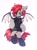 Size: 1499x2048 | Tagged: safe, artist:swaybat, oc, oc only, oc:swaybat, bat pony, pony, bat pony oc, bat wings, blushing, clothes, eye clipping through hair, eyebrows, eyebrows visible through hair, female, open mouth, question mark, simple background, solo, spread wings, white background, wings