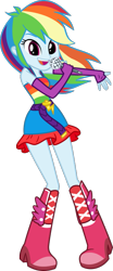 Size: 367x881 | Tagged: safe, artist:charliexe, rainbow dash, human, equestria girls, g4, bare shoulders, clothes, dress, evening gloves, fall formal outfits, female, fingerless elbow gloves, fingerless gloves, gloves, long gloves, microphone, simple background, singing, sleeveless, sleeveless dress, solo, transparent background, vector