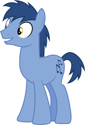 Size: 3000x4377 | Tagged: safe, artist:cloudy glow, blues, noteworthy, earth pony, pony, for whom the sweetie belle toils, g4, .ai available, male, simple background, solo, stallion, transparent background, vector