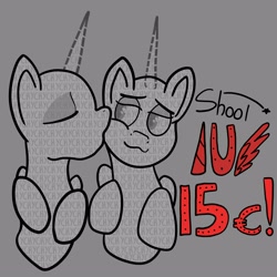 Size: 3500x3500 | Tagged: safe, artist:shooting star, oc, earth pony, pegasus, pony, unicorn, any race, canon x oc, commission, couple, cute, happy valentines day, hearts and hooves day, high res, holiday, oc x oc, shipping, valentine's day, ych example, ych sketch, your character here