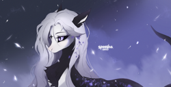 Size: 3431x1737 | Tagged: safe, artist:spoosha, oc, oc only, earth pony, pony, nose piercing, nose ring, piercing, signature, solo