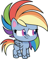 Size: 559x691 | Tagged: safe, artist:pascalmulokozi2, edit, edited screencap, screencap, rainbow dash, pegasus, pony, g4.5, my little pony: pony life, the fast and the furriest, background removed, female, mare, not a vector, simple background, solo, transparent background