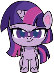 Size: 427x575 | Tagged: safe, edit, edited screencap, editor:pascalmulokozi2, screencap, twilight sparkle, alicorn, pony, g4.5, my little pony: pony life, the fast and the furriest, background removed, determined, female, mare, not a vector, simple background, solo, transparent background, twilight sparkle (alicorn)