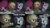 Size: 2000x1125 | Tagged: safe, edit, edited screencap, editor:quoterific, screencap, applejack, pinkie pie, rarity, earth pony, mermaid, pony, unicorn, g4, my little pony: friendship is magic, scare master, animal costume, applejack is not amused, applelion, blue eyeshadow, clothes, costume, cup, cute, eyeshadow, female, frown, gritted teeth, jackabetes, makeup, mare, mermarity, pinkie puffs, raribetes, seashell, smiling, teacup, teeth, trio, trio female, unamused