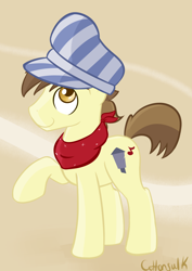 Size: 1280x1808 | Tagged: safe, artist:cottonsulk, steamer, earth pony, pony, g4, male, solo, stallion