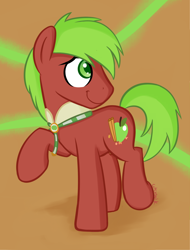 Size: 1000x1315 | Tagged: safe, artist:cottonsulk, apple cinnamon, earth pony, pony, g4, male, solo, stallion