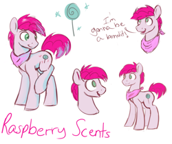 Size: 700x589 | Tagged: safe, artist:cottonsulk, oc, oc only, oc:raspberry scents, earth pony, pony, male, raised leg, simple background, solo, stallion, white background