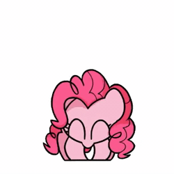 Size: 320x320 | Tagged: safe, artist:sugar morning, derpibooru exclusive, edit, editor:dematrix-edit, sound edit, pinkie pie, earth pony, pony, g4, ^^, animated, butt shake, cute, daaaaaaaaaaaw, dancing, diapinkes, distraction dance, eyes closed, female, frame by frame, full body, happy, henry stickmin, henry stickmin collection, loop, mare, meme, music, ponk, simple background, smiling, solo, sound, the club can't even handle me right now, vibing, weapons-grade cute, webm, white background