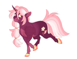 Size: 3412x2600 | Tagged: safe, artist:gigason, oc, oc only, oc:daisy dream, pony, unicorn, female, high res, mare, offspring, parent:cheerilee, simple background, solo, transparent background