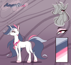 Size: 2700x2500 | Tagged: safe, artist:celes-969, oc, oc only, pony, unicorn, butt, high res, horn, plot, reference sheet, solo, unicorn oc