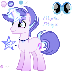 Size: 1280x1280 | Tagged: safe, artist:harmonyvitality-yt, oc, oc only, oc:mythic magic, pony, unicorn, base used, horn, jewelry, male, necklace, offspring, parent:mistmane, parent:star swirl the bearded, parents:mistswirl, simple background, smiling, solo, stallion, transparent background, unicorn oc