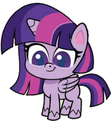 Size: 315x343 | Tagged: safe, artist:pascalmulokozi2, edit, edited screencap, screencap, twilight sparkle, alicorn, pony, disappearing act, g4.5, my little pony: pony life, background removed, female, mare, not a vector, simple background, solo, transparent background, twilight sparkle (alicorn)