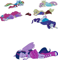 Size: 879x909 | Tagged: safe, artist:pascalmulokozi2, edit, edited screencap, screencap, applejack, fluttershy, pinkie pie, rainbow dash, rarity, twilight sparkle, alicorn, human, equestria girls, g4, my little pony equestria girls, background removed, fall formal outfits, female, humane five, humane six, not a vector, ponied up, simple background, transparent background, twilight sparkle (alicorn)