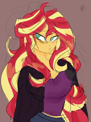 Size: 1536x2048 | Tagged: safe, artist:reepolars, sunset shimmer, human, equestria girls, g4, female, solo