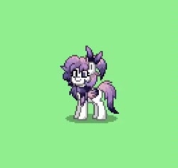 Size: 398x377 | Tagged: safe, artist:夏绝命啧啧, pegasus, pony, pony town, female, free to use, green background, mare, simple background, solo