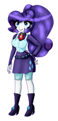 Size: 1840x3840 | Tagged: safe, artist:dazzlingmimi, rarity, human, equestria girls, g4, alternate universe, female, gem, simple background, siren gem, solo, transparent background