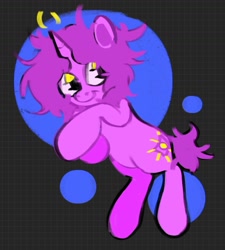Size: 1185x1315 | Tagged: safe, artist:rennynation, oc, oc only, oc:sungaze, pony, unicorn, looking at you, smiling, solo