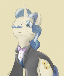 Size: 932x1107 | Tagged: safe, artist:yashn37, fancypants, pony, unicorn, g4, male, simple background, solo