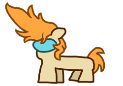 Size: 1554x1088 | Tagged: safe, artist:polofastter, oc, oc only, oc:pizzamovies, earth pony, pony, among us, simple background, solo, transparent background