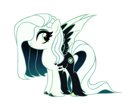 Size: 960x802 | Tagged: safe, artist:octoberumn, oc, oc only, oc:eclipse orchard, bat pony, g4, base used, body markings, colored hooves, eyeshadow, female, gradient mane, makeup, mare, simple background, solo, transparent background, unshorn fetlocks