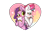 Size: 1680x1050 | Tagged: safe, anonymous artist, pipp petals, zipp storm, pegasus, pony, g5, adorapipp, adorazipp, base used, blushing, cute, duo, envelope, female, heart, heart eyes, holiday, incest, lesbian, letter, love letter, mare, mare on mare, pony on pony action, royal sisters (g5), ship:petalstorm, shipping, siblings, simple background, sisters, transparent background, wingding eyes