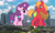 Size: 2700x1600 | Tagged: safe, artist:dashiesparkle, artist:djdavid98 edits, artist:theotterpony, edit, big macintosh, sugar belle, earth pony, pony, unicorn, g4, australia, female, giant pony, giantess, high res, highrise ponies, irl, macro, male, mare, photo, ponies in real life, really big mac, ship:sugarmac, shipping, stallion, story included, straight, sydney